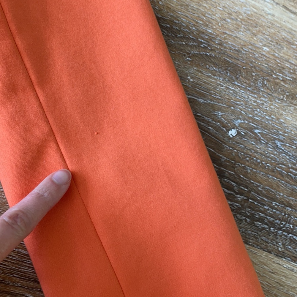Vince Camuto Orange Tangerine Single Button Blazer - Picture 3 of 14